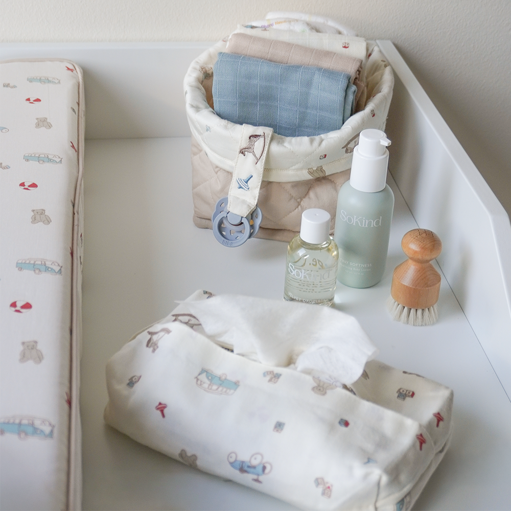 Cam Cam Copenhagen Étui pour lingettes Vintage Toys