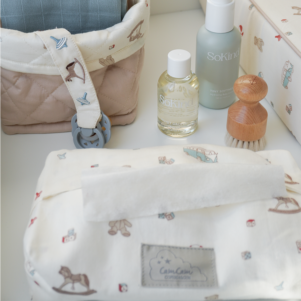 Cam Cam Copenhagen Étui pour lingettes Vintage Toys