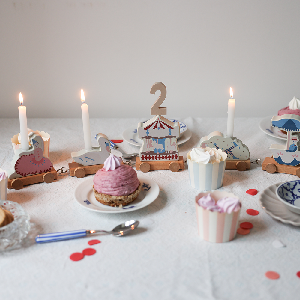 Cam Cam Copenhagen Geburtstagszug Carousel - Online MY SNOWFLAKE