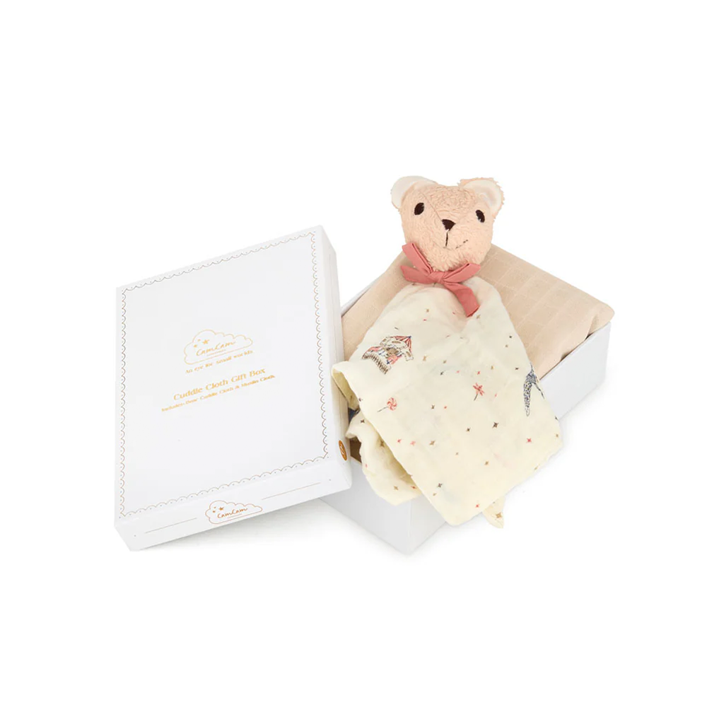Cam Cam Copenhagen Kuscheltuch Geschenkbox Carousel