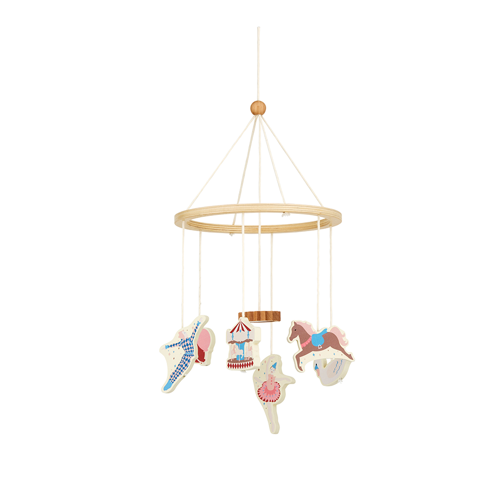 Cam Cam Copenhagen Holz Mobile Carousel - Online MY SNOWFLAKE