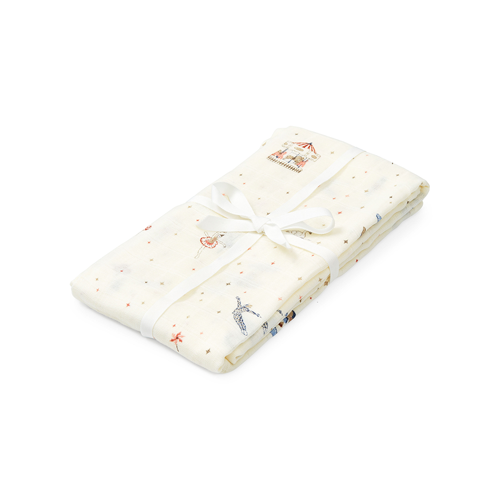 Cam Cam Copenhagen Mulltuch Swaddle Carousel - Online MY SNOWFLAKE