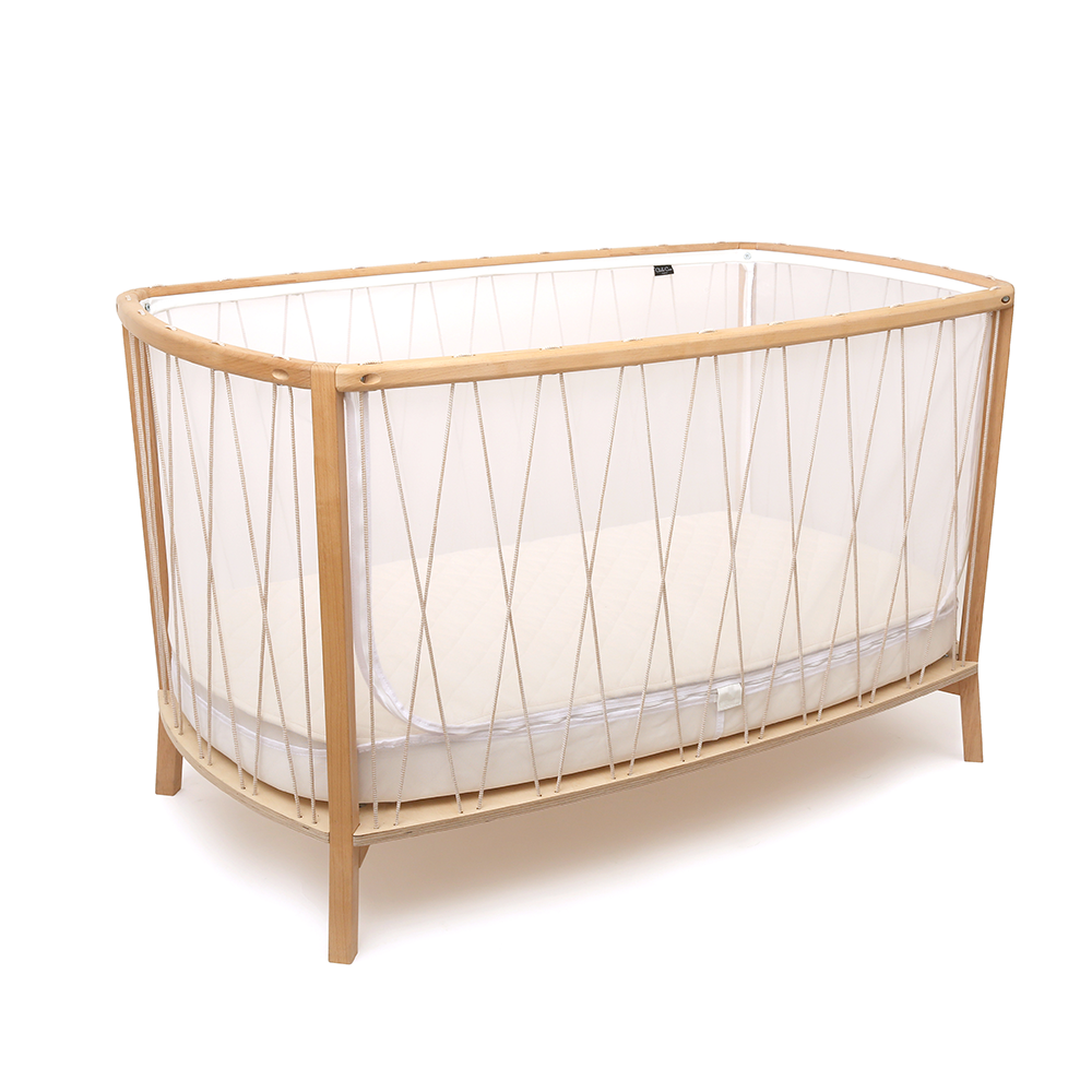 Charlie Crane  Babybett &#39;KIMI&#39; mit Matratze und Matratzenschutz Desert