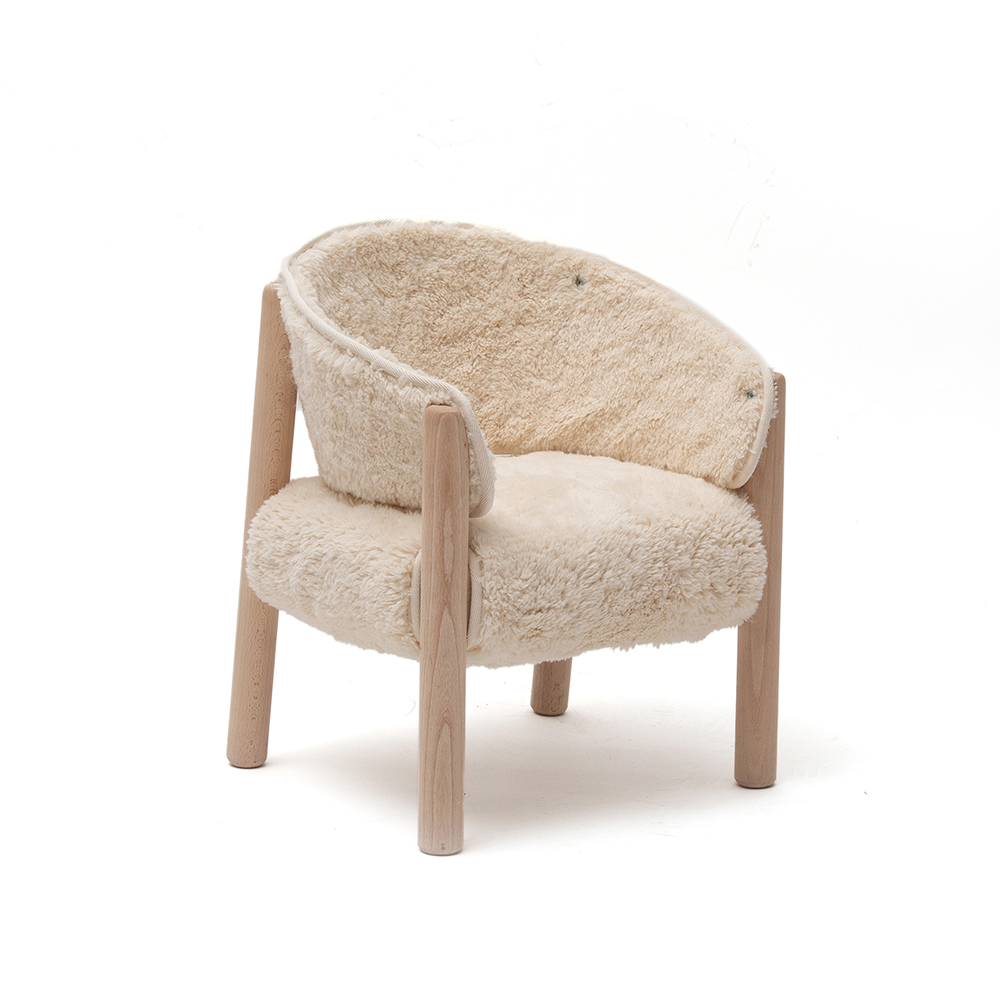Charlie Crane Kinderstuhl &#39;SABA&#39; Fur Milk