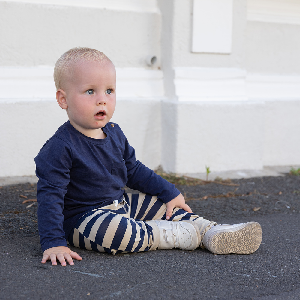 Cloby UV-Joggerhose Navy/Sandy Stripes - Online MY SNOWFLAKE