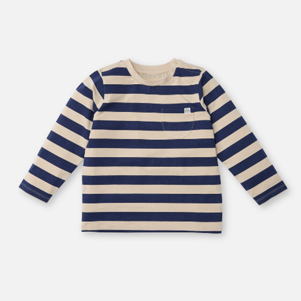 Cloby UV-Langarmshirt Navy/Sandy Stripe - Online MY SNOWFLAKE