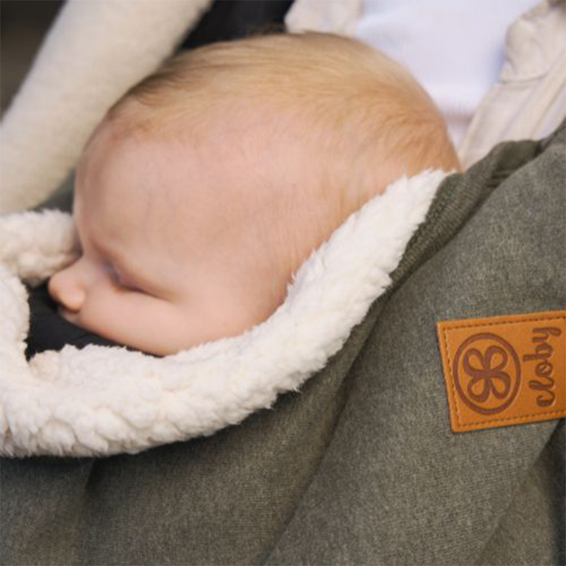 Cloby Teddy Decke Forest Green