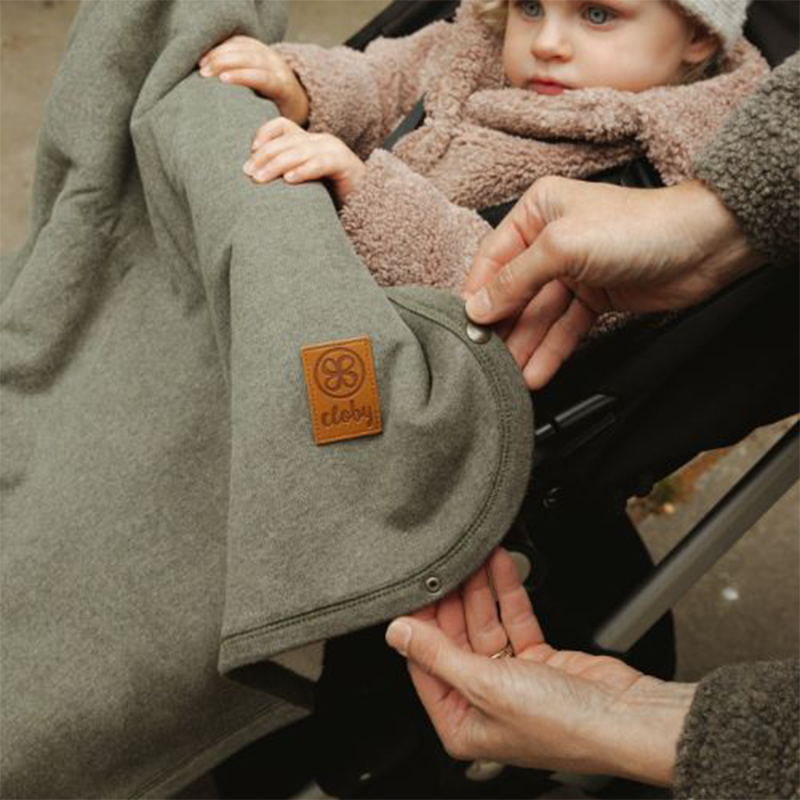 Cloby Teddy Decke Forest Green