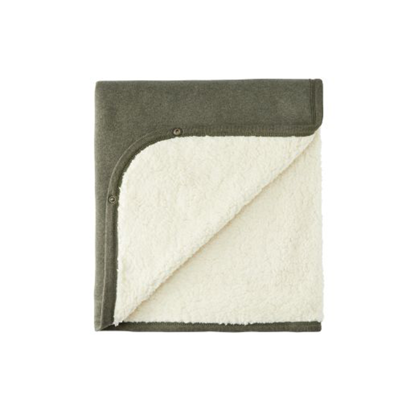 Cloby Teddy Decke Forest Green
