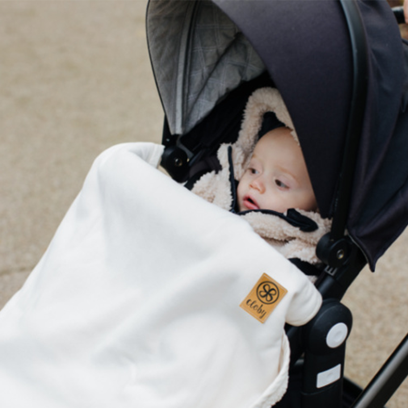 Cloby Teddy Decke Off White