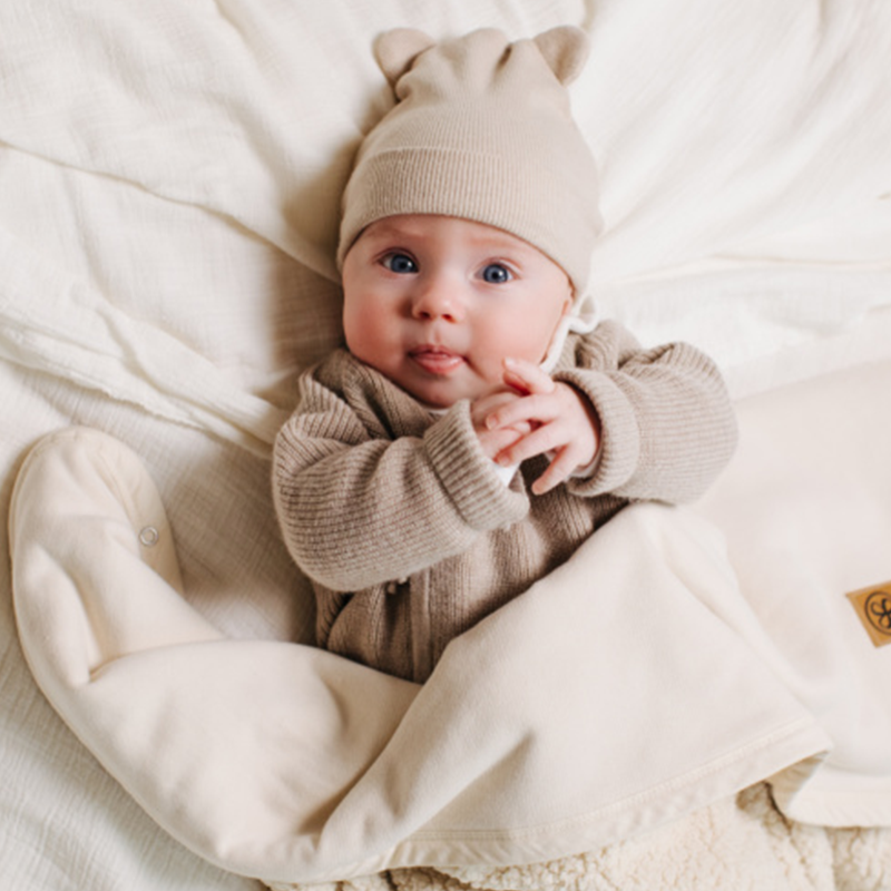 Cloby Teddy Decke Off White