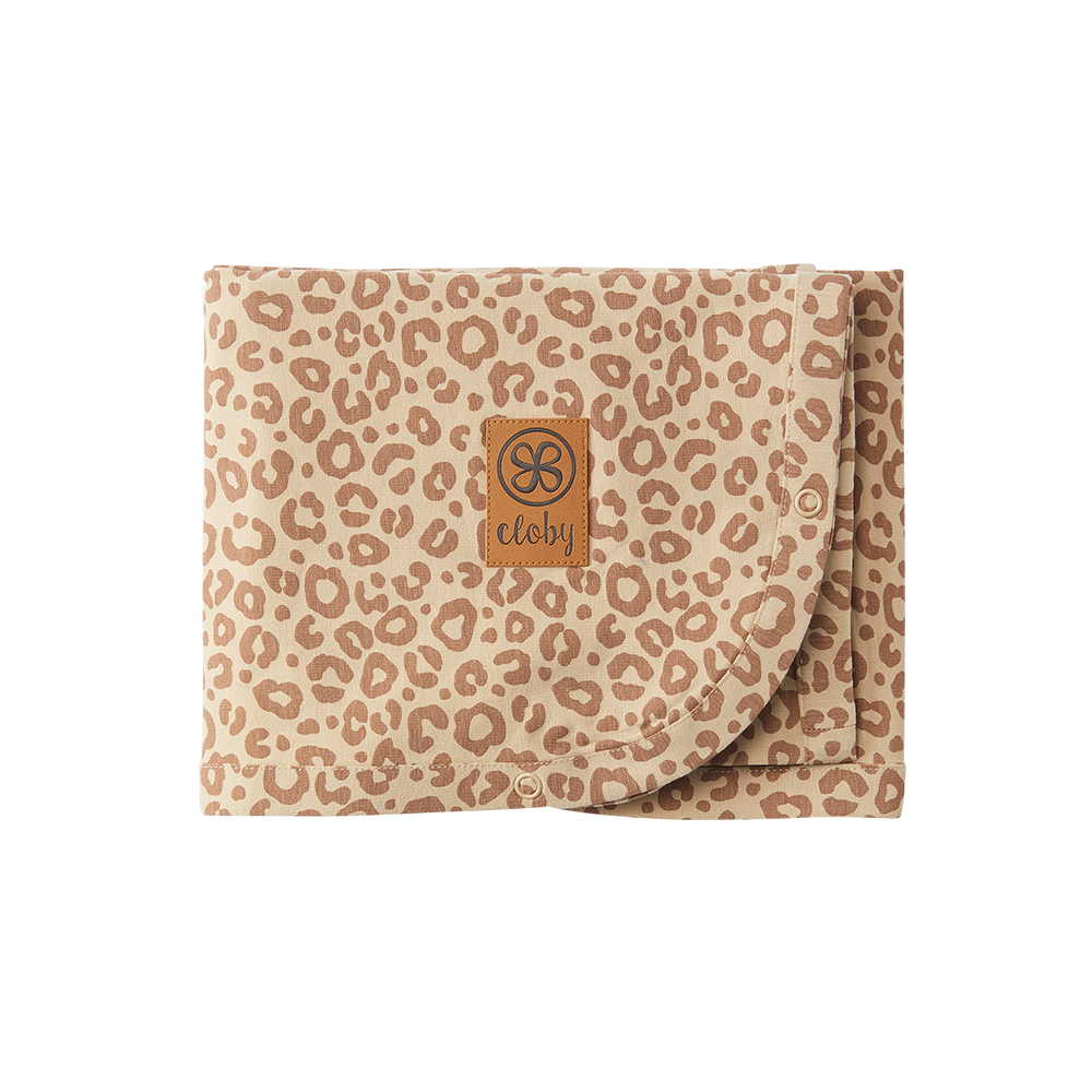 Cloby UV-Decke UFP 50+ Leopard Brown