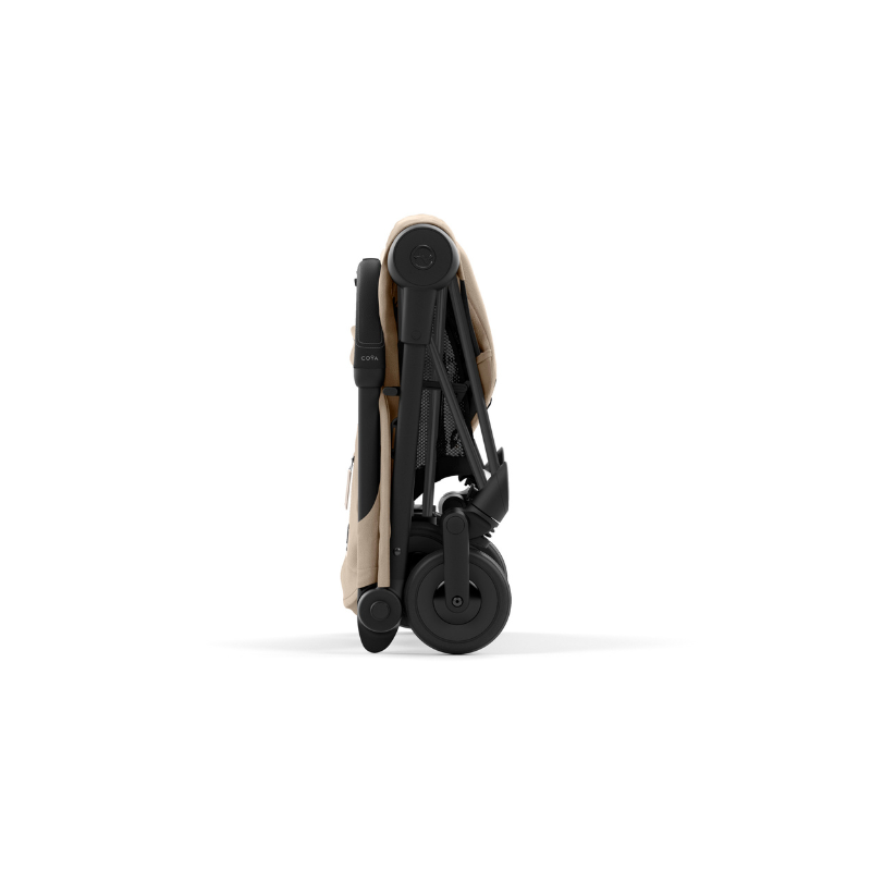 Cybex Coya Cozy Beige zusammengefaltet 