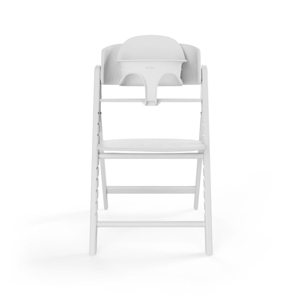 Cybex Click & Fold Chaise Haute 3-en-1 Tout Blanc