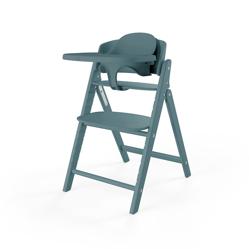 Cybex Click & Fold 3-in-1 High Chair Stone Blue