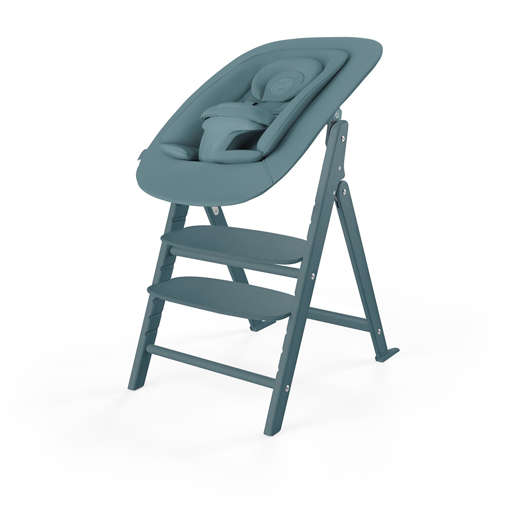 Cybex Click & Fold 4-in-1 Highchair Stone Blue