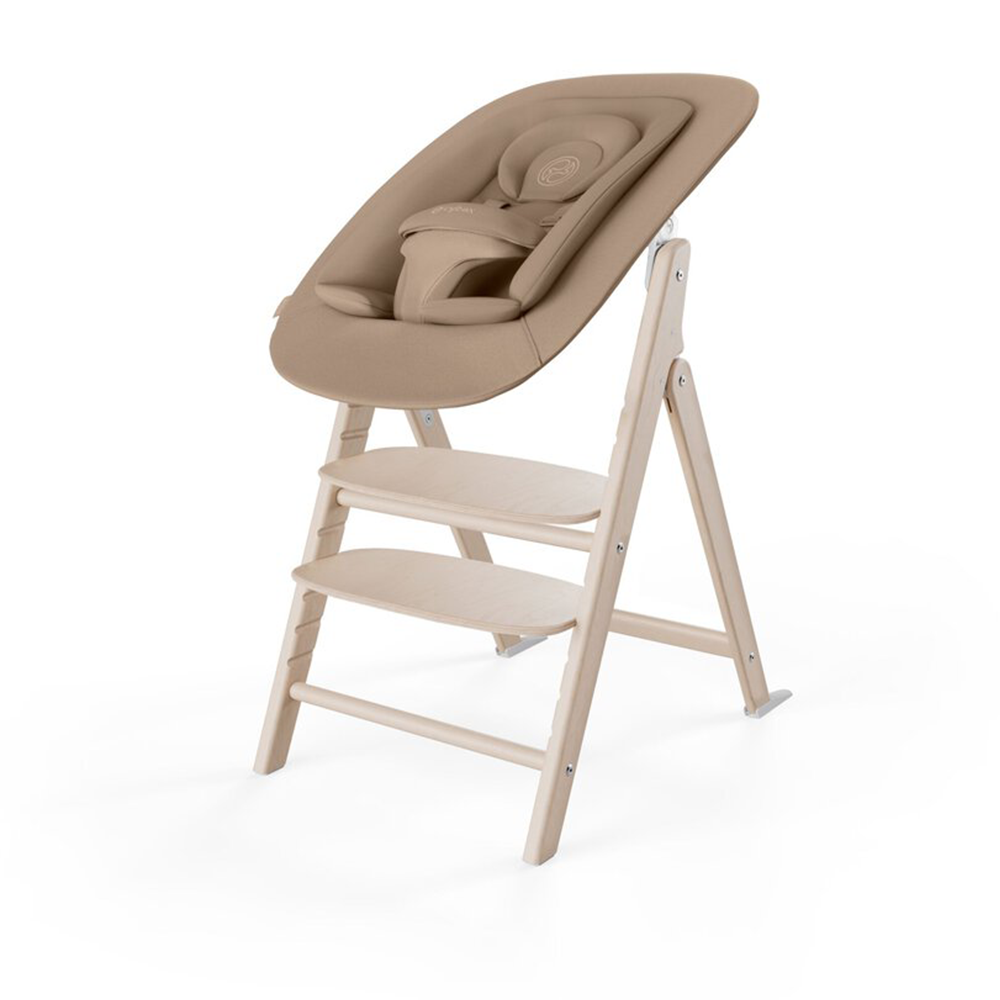 Cybex Click & Fold 4-in-1 Hochstuhl All Natural Light