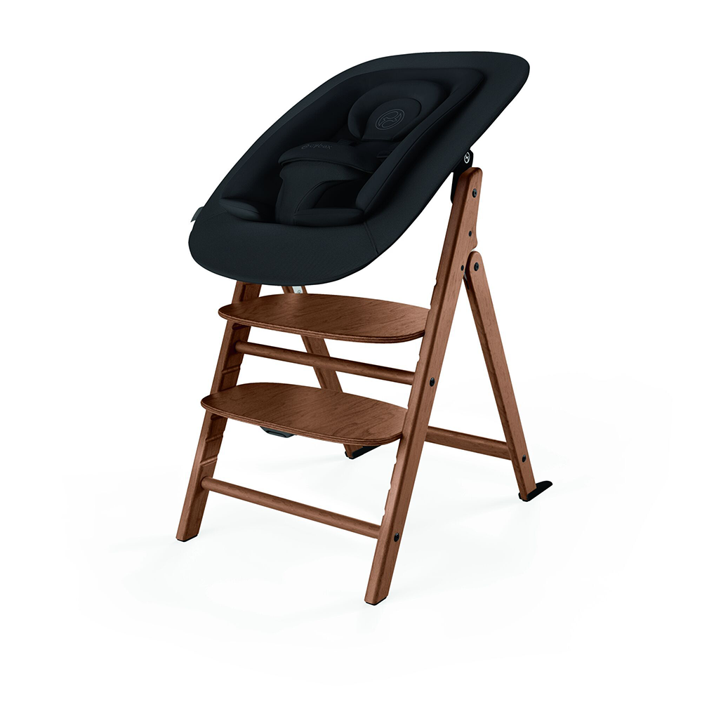 Cybex Click & Fold 4-in-1 High Chair All Natural Dark