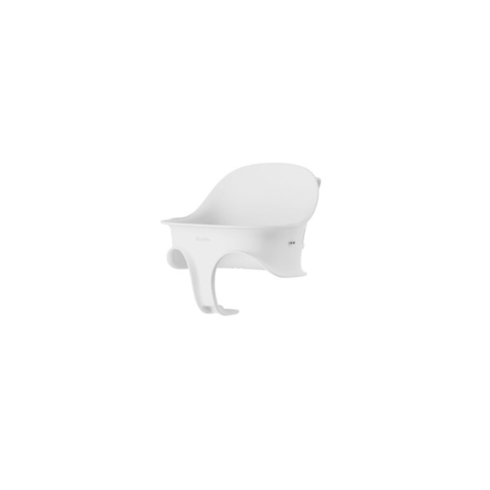Chaise haute Cybex Click & Fold 4-en-1 Tout blanc