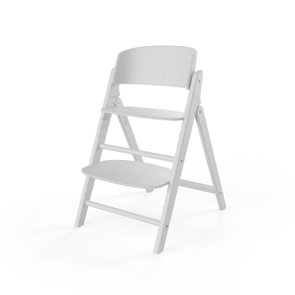 Chaise haute Cybex Click & Fold 4-en-1 Tout blanc