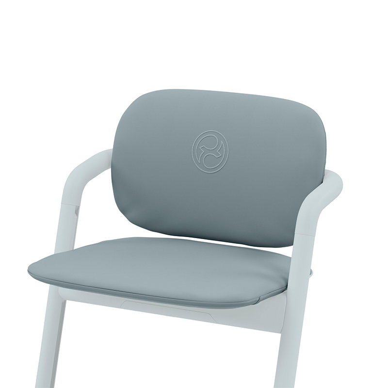 Coussin de siège pour le Cybex Chaise haute Lemo en bleu pierre Cybex Siège bébé Lemo en Stone Blue.