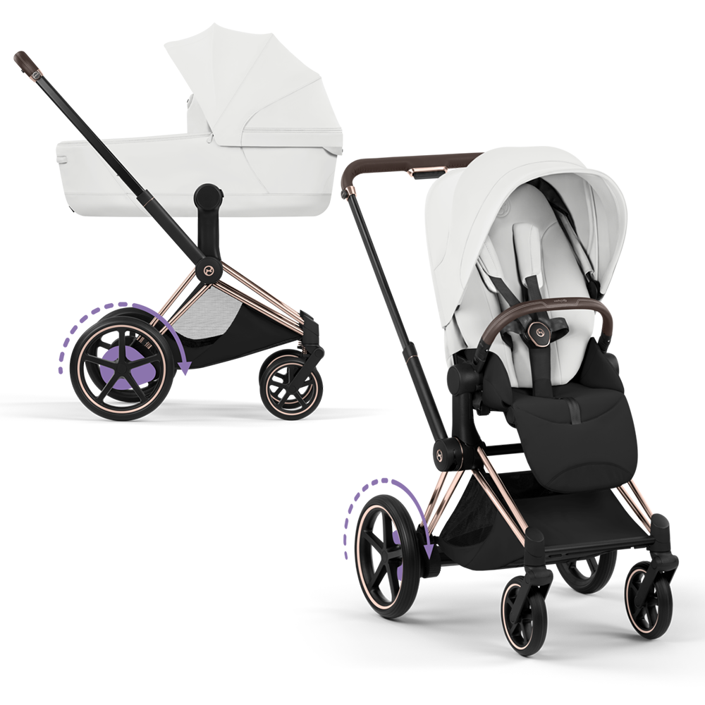 Cybex  e-Priam Style Rosegold/Off White