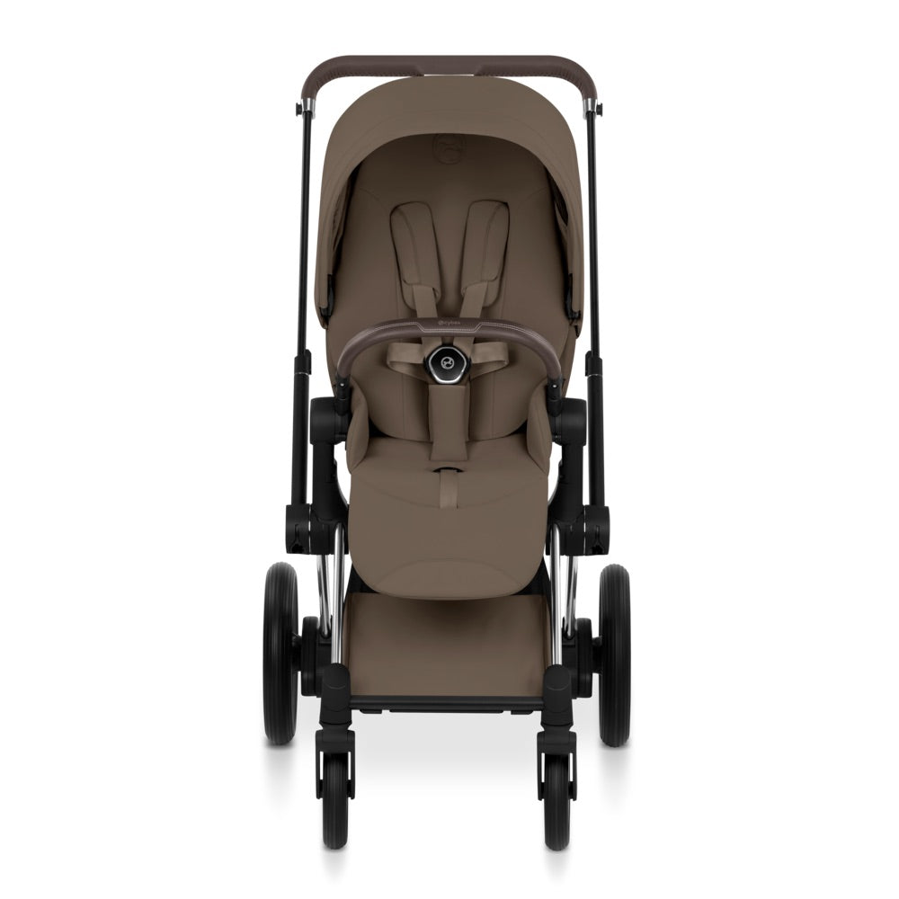 Cybex e-Priam Style Chrome Marron/Coconut Brown