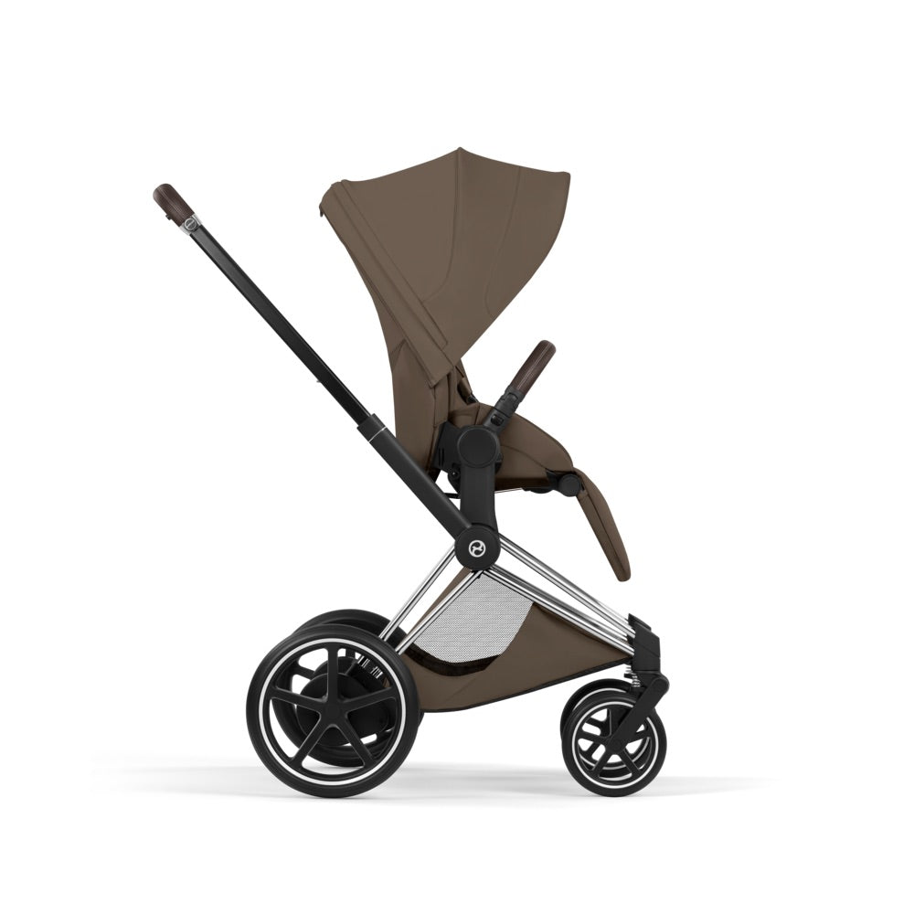 Cybex e-Priam Style Chrome Marron/Coconut Brown