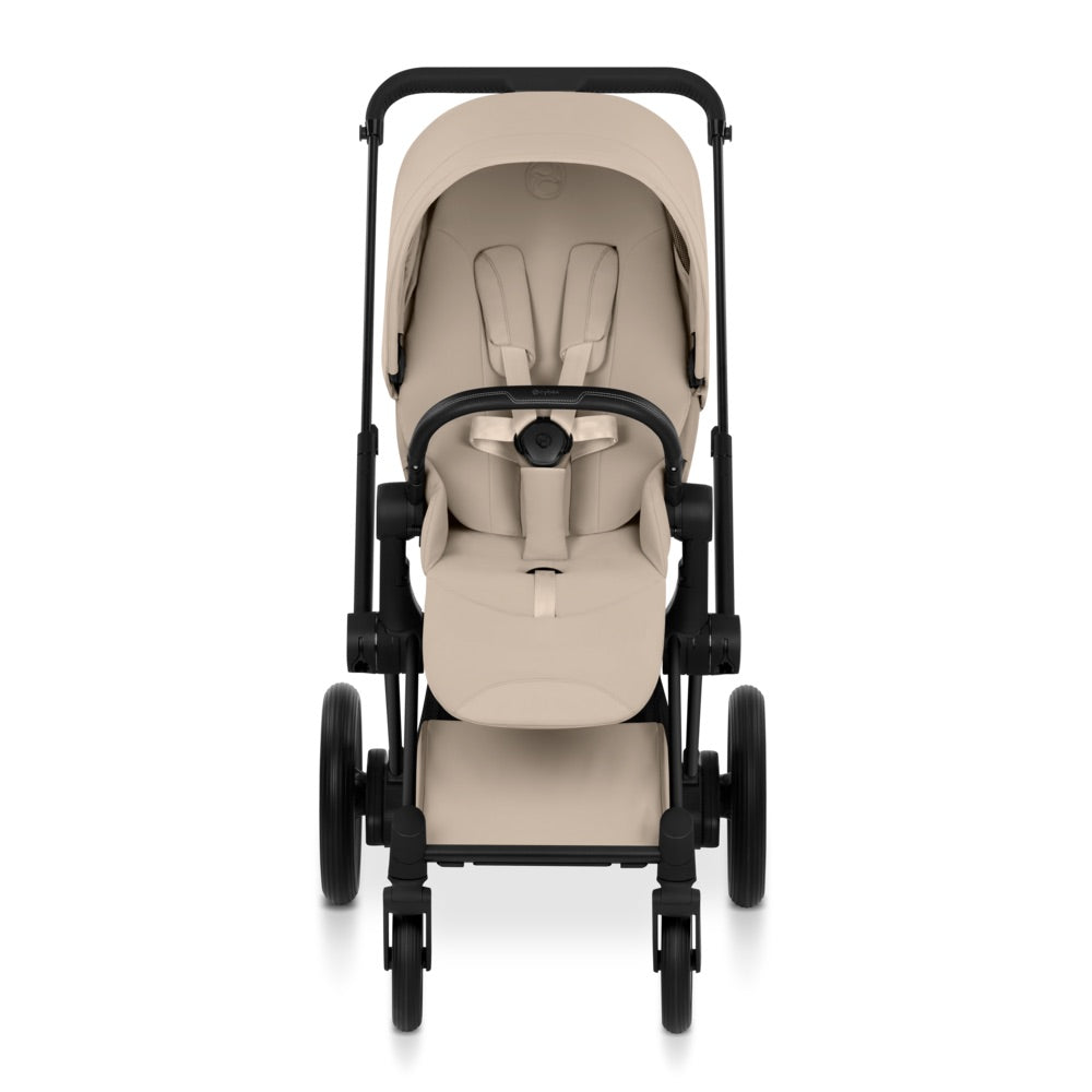 Cybex e-Priam Style Matt Black/Cozy Beige