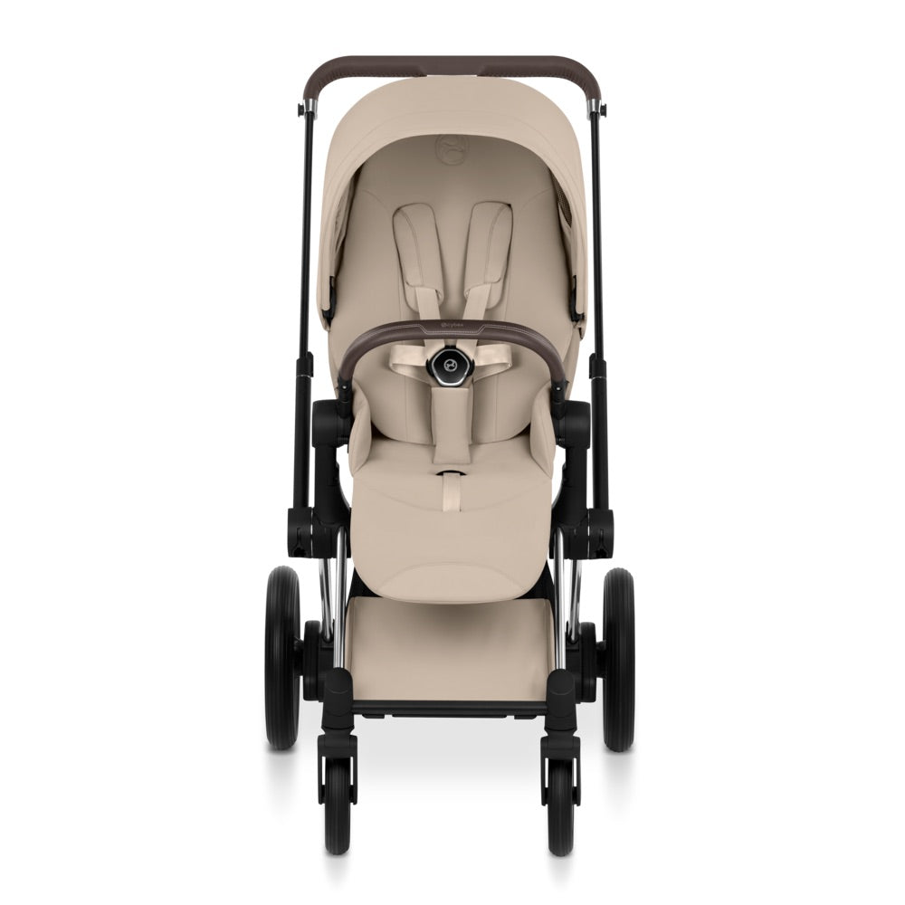 Cybex e-Priam Style Chrome Marron/Cozy Beige