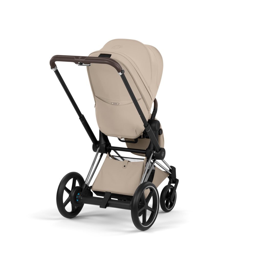 Cybex e-Priam Style Chrome Marron/Cozy Beige