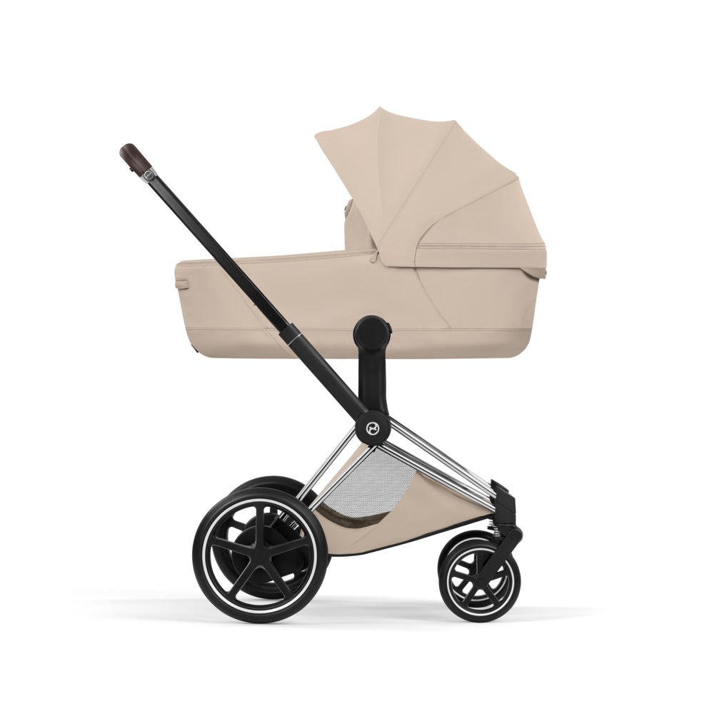 Cybex e-Priam Style Chrome Marron/Cozy Beige