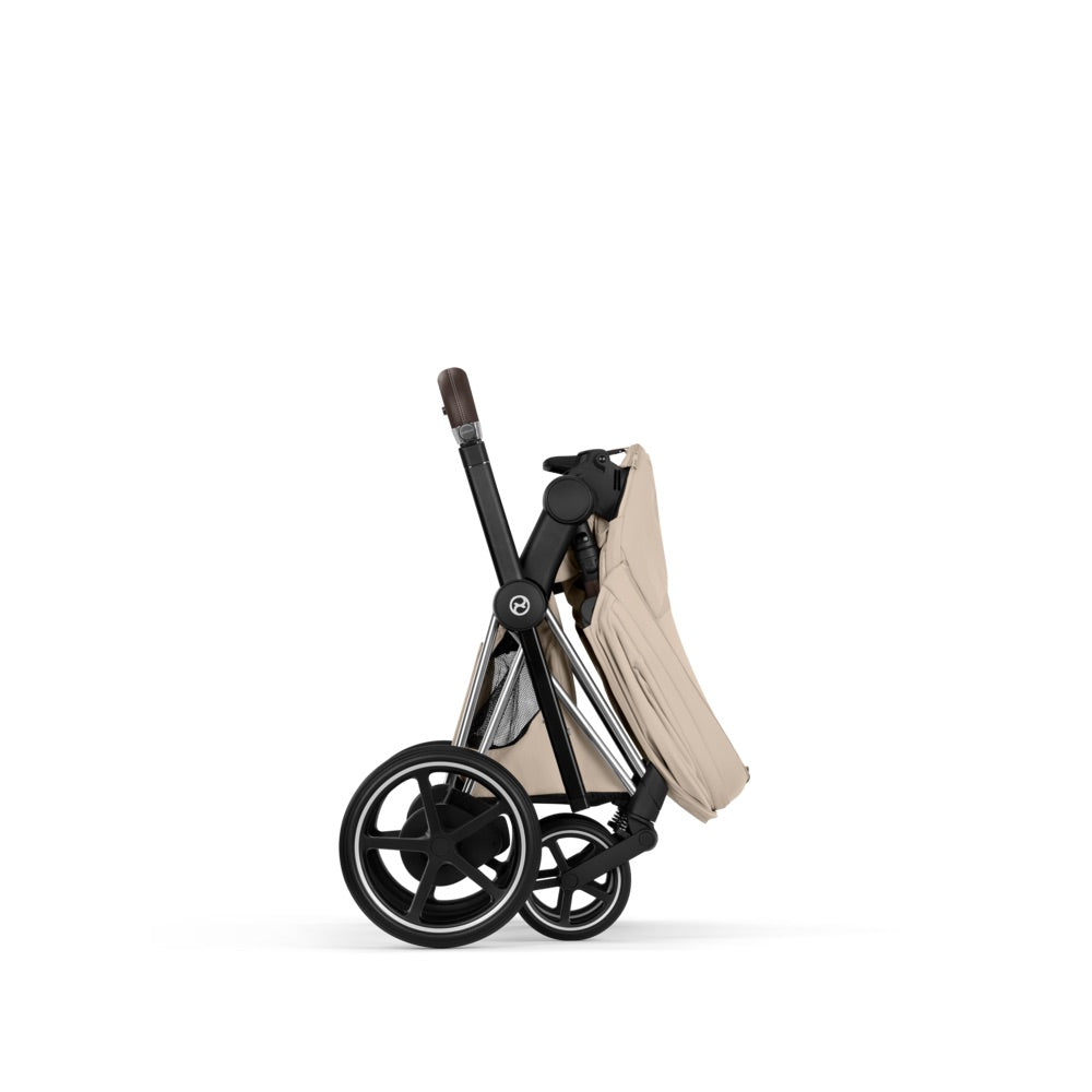 Cybex e-Priam Style Chrome Marron/Cozy Beige