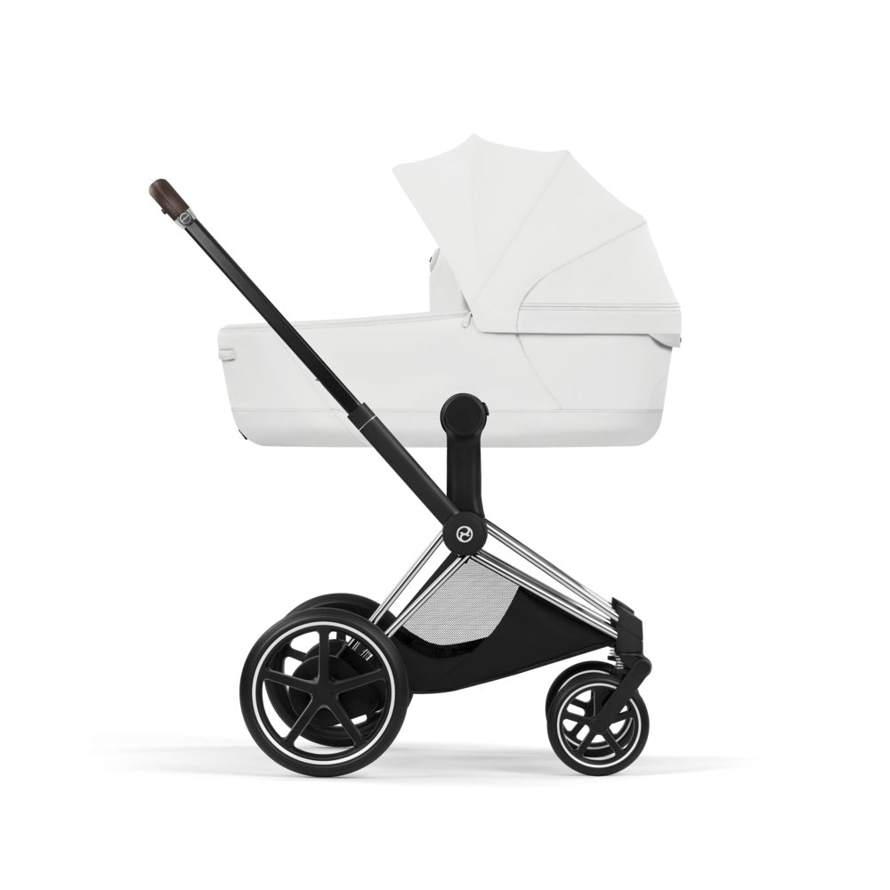 Cybex e-Priam Chrome Brown/Off White Stroller