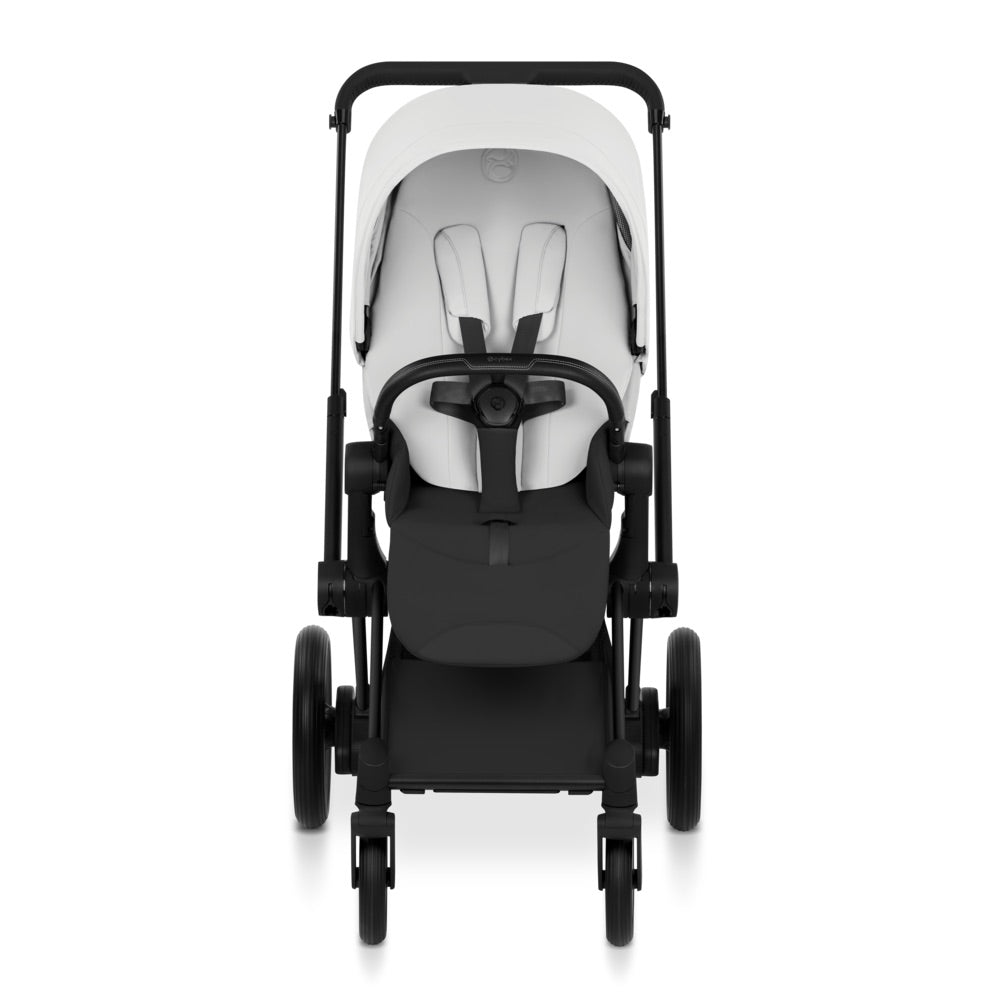 Cybex e-Priam Style Noir mat/Blanc cassé