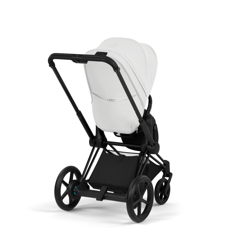 Cybex e-Priam Style Noir mat/Blanc cassé