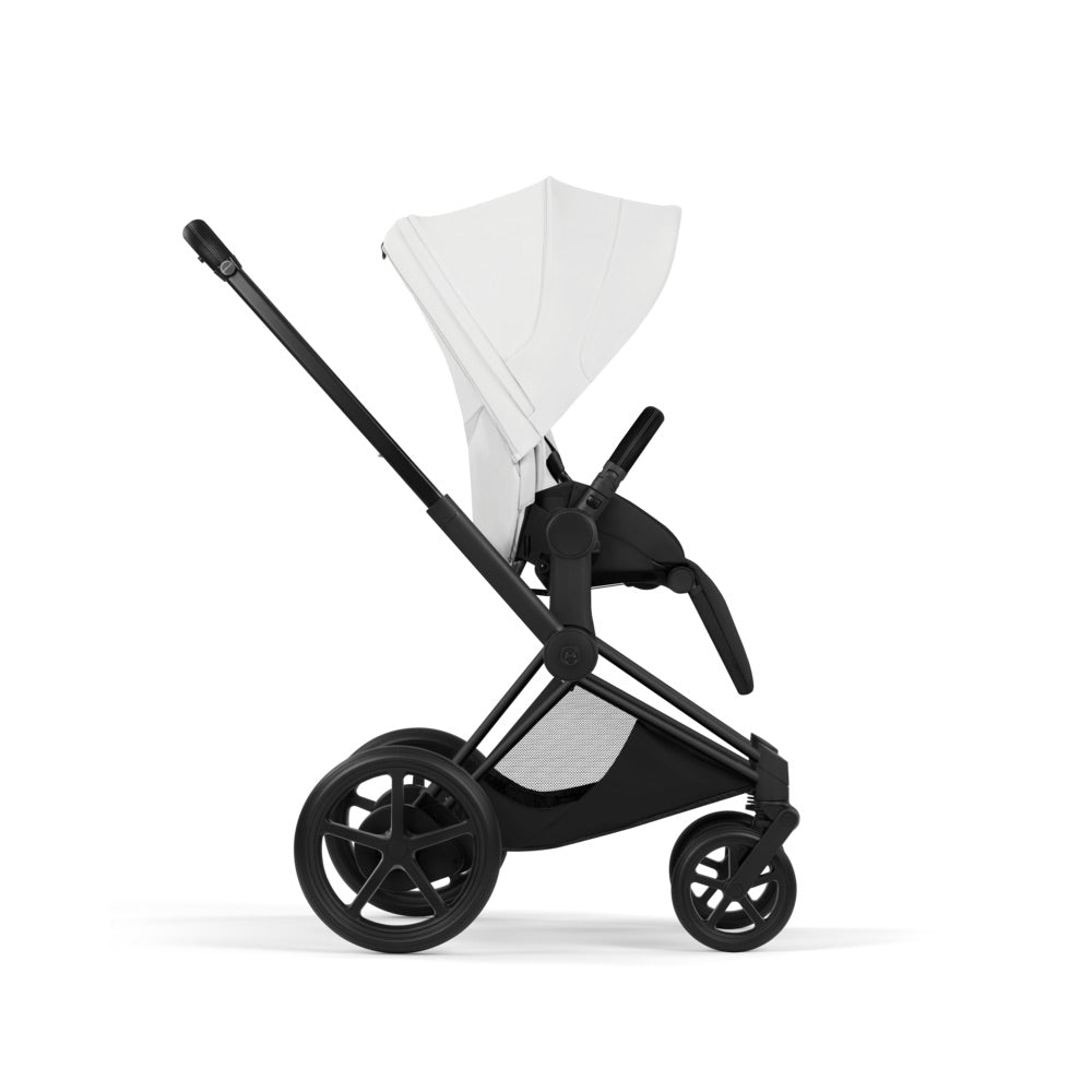 Cybex e-Priam Style Noir mat/Blanc cassé