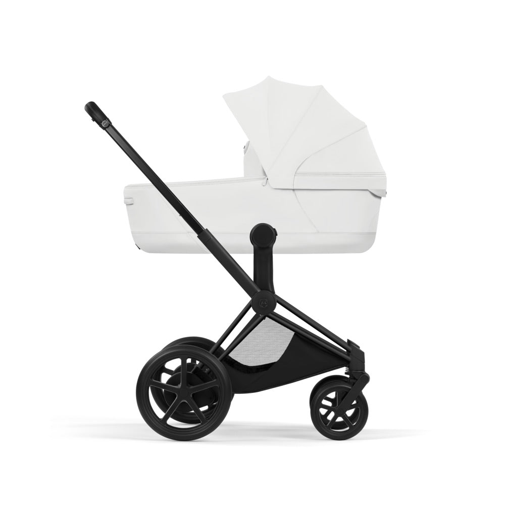 Cybex e-Priam Style Noir mat/Blanc cassé