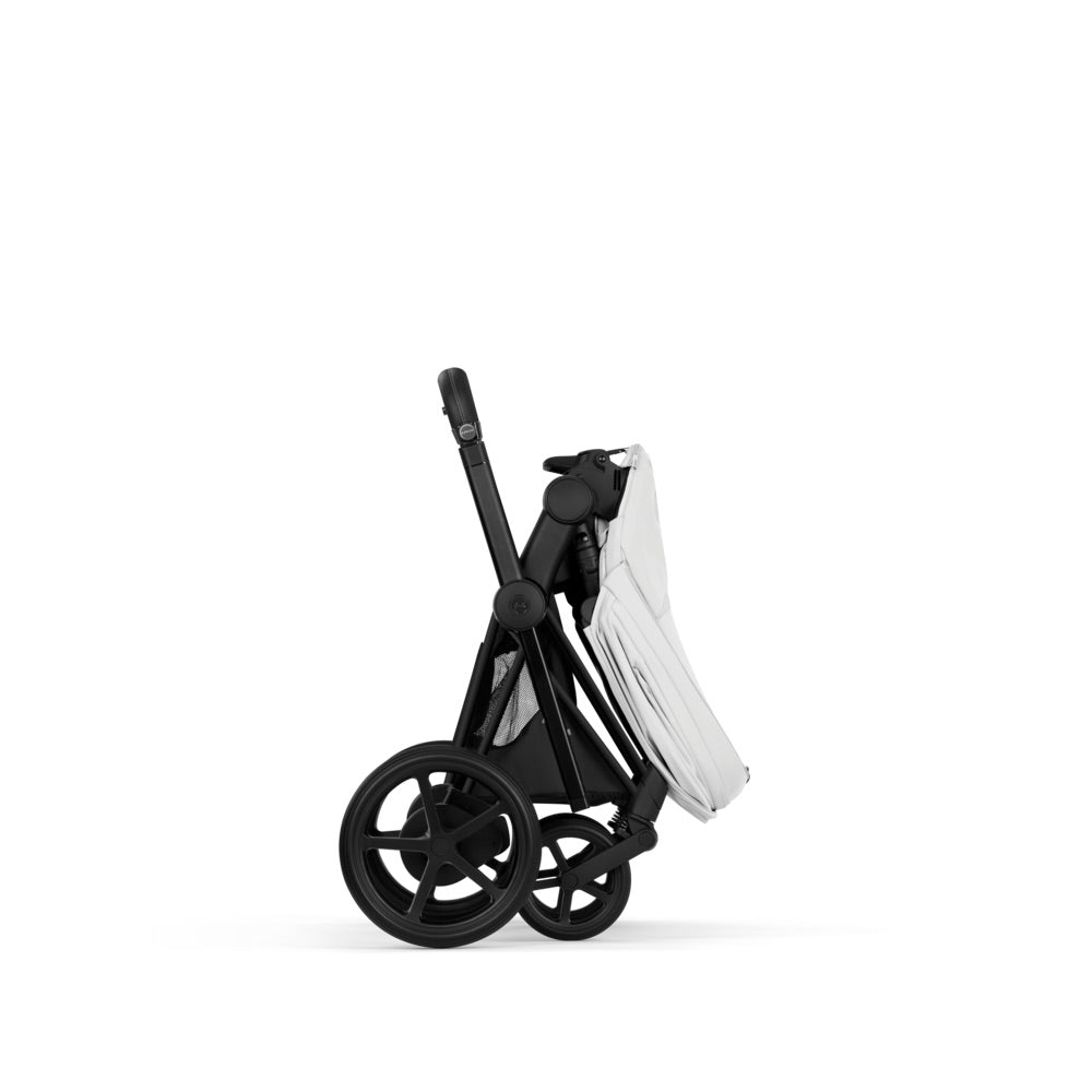 Cybex e-Priam Style Noir mat/Blanc cassé