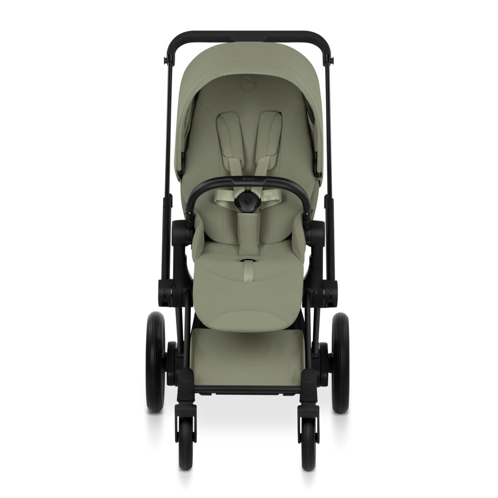 Cybex e-Priam Style Matt Black/Sage Green