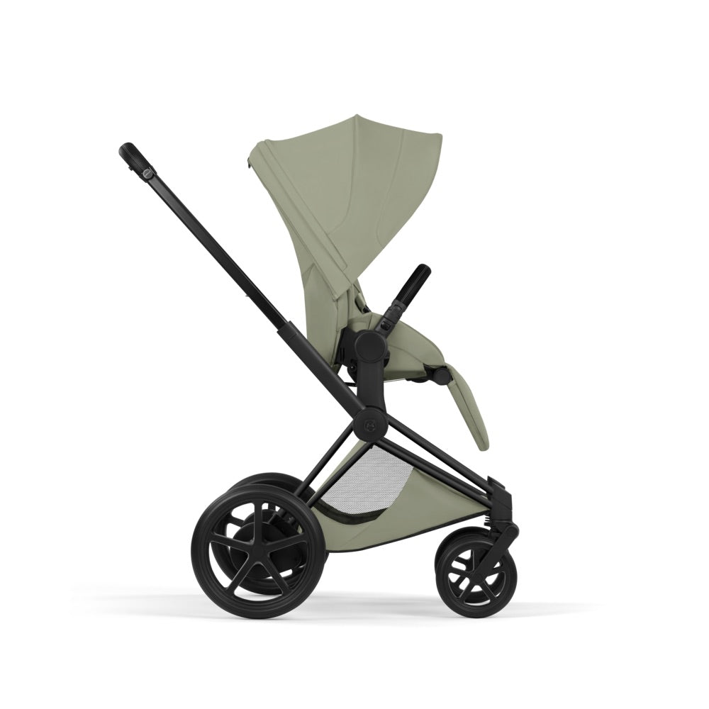 Cybex e-Priam Style Matt Black/Sage Green