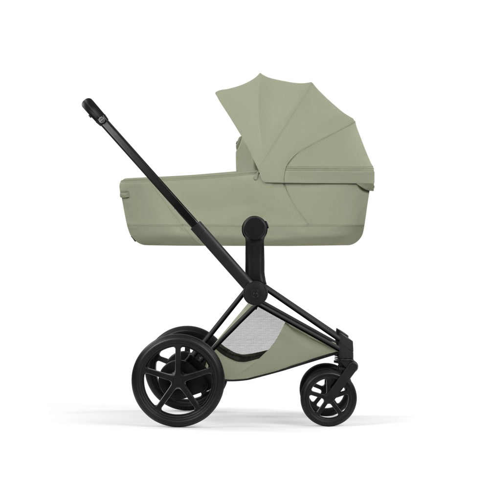 Cybex e-Priam Style Matt Black/Sage Green