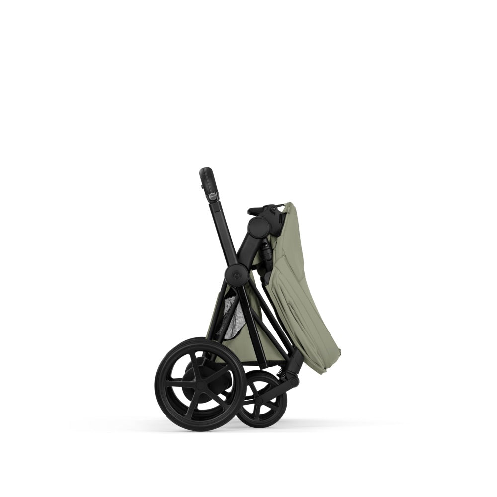 Cybex e-Priam Style Matt Black/Sage Green