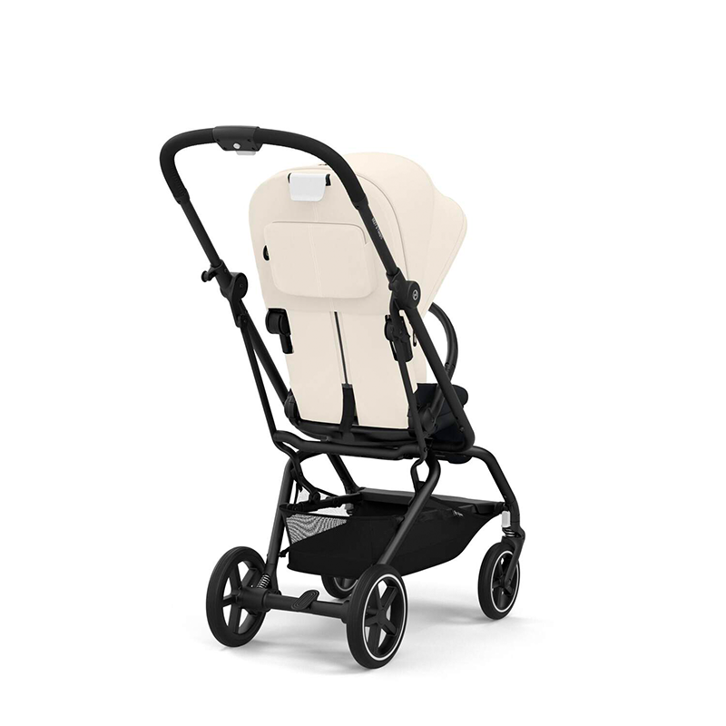Cybex  Eezy S Twist+2 Black Frame/Canvas White