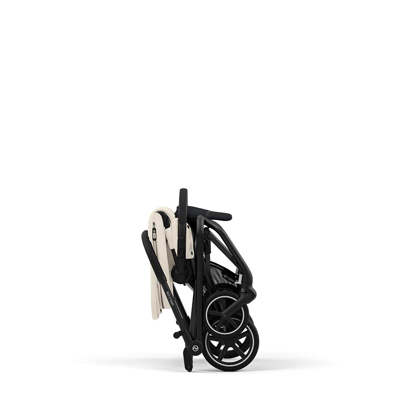 Cybex  Eezy S Twist+2 Black Frame/Canvas White