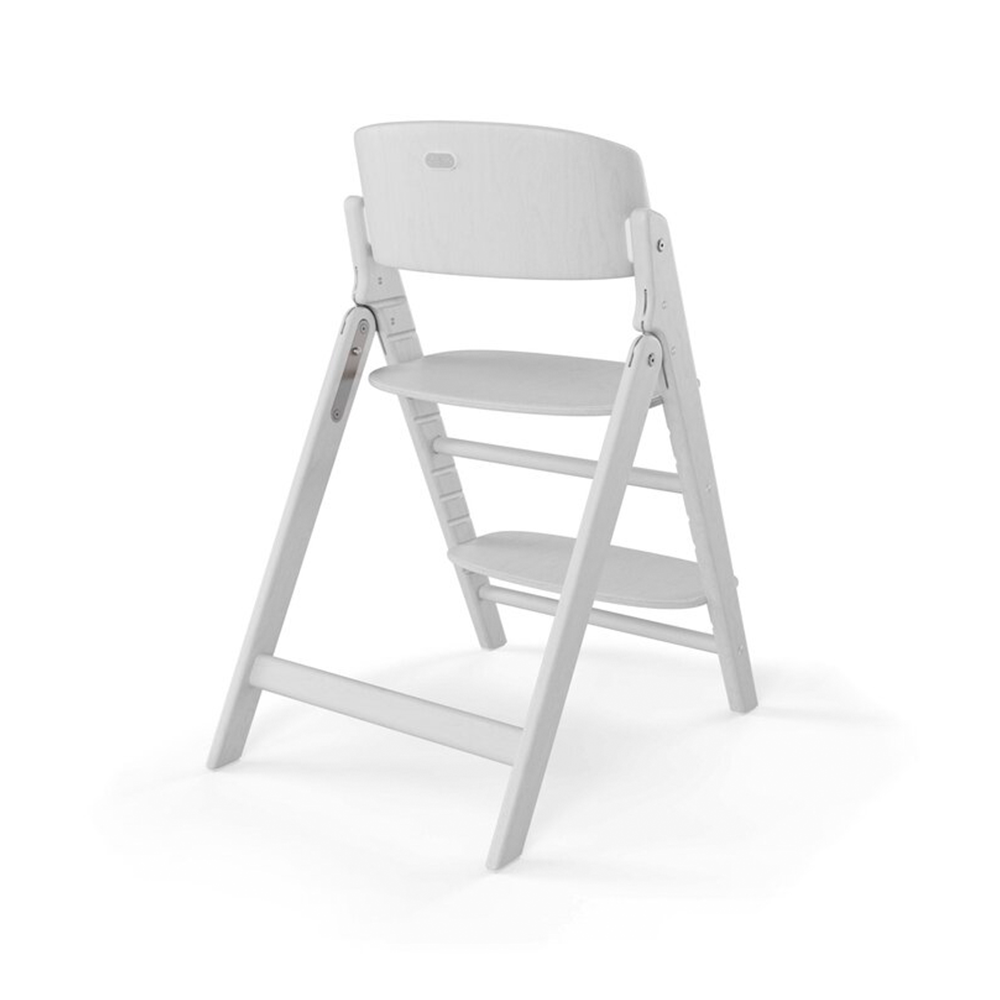 Cybex Click & Fold Hochstuhl All White