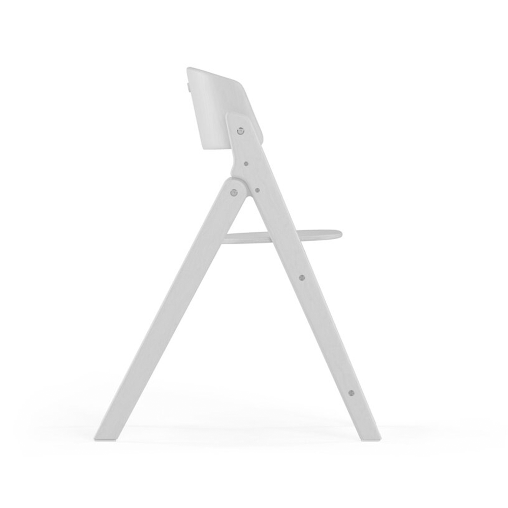 Cybex Click & Fold Hochstuhl All White