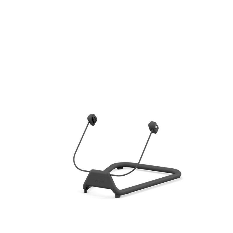 Cybex Lemo Bouncer Stand für das Lemo Bouncer Nest in der Farbe Stunning Black.