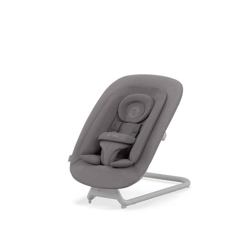 Cybex Lemo Babywippe Bouncer in der Farbe Suede Grey. 