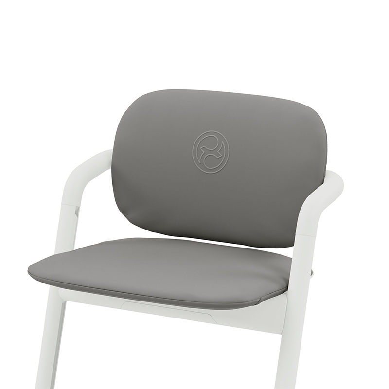 Sitzkissen für den Cybex Lemo Hochstuhl in Suede Grey.
